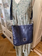 Campomaggi tasche leder blau - tasche,