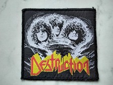 DESTRUCTION  PATCH Original 80er Vintage Aufnäher 9x8,5cm Sodom Thrash Metal 