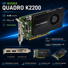 HP NVIDIA Quadro K2200 | 4GB