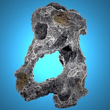 TOP Aquarium Deko leichtes 🍀 LOCHGESTEIN 🍀, Höhle Felsen Terrarium Zubehör ..