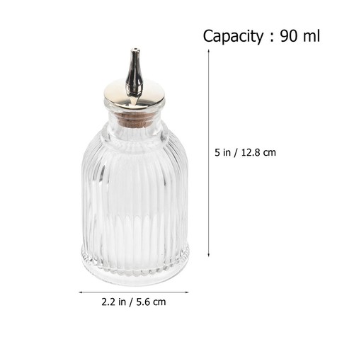 Glas flasche mit deckel - glas,