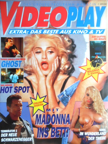 Video play 1991 - 7-1991, madonna