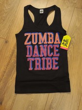NEU ZUMBA Gr.L 'DANCE TRIBE' Racerback TOP 