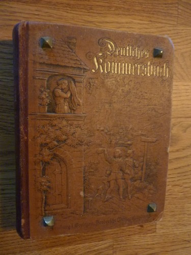 Deutsches kommersbuch von 1908 - deutsches,