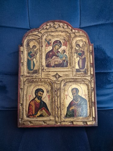 Griechische ikone triptychon - griechische,