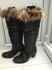 Designer  Stiefel mit Pelz NP 149,-€ Gr 39