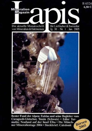 Mineralien lapis heft jan - mineralien,