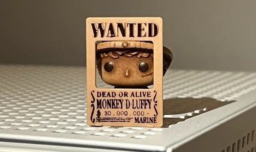 Luffy wanted mit karte - luffy,