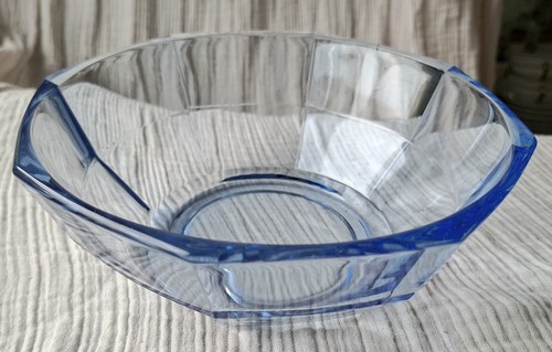 Glas schale blau obst - schale,