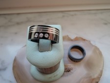 Edelstahl Ringe 17,1 mm 2