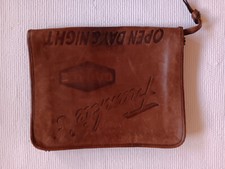 Frankies Garage Leder Arbeitsmappe Vintage aus 1990