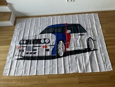 Riesige BMW M3 E30 Flag Flagge Fahne Banner Motorsport ca. 120 x 180 cm