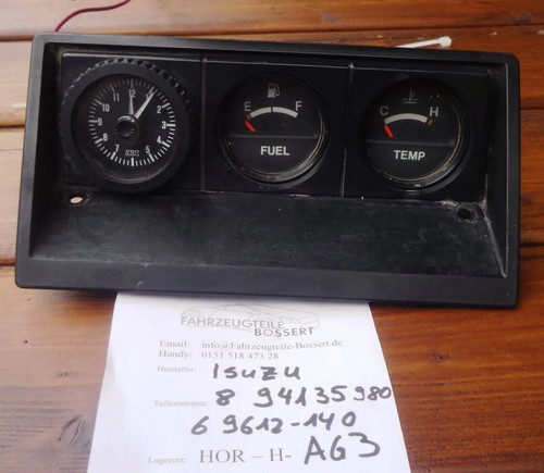 Isuzu trooper uhr benzinuhr - trooper,