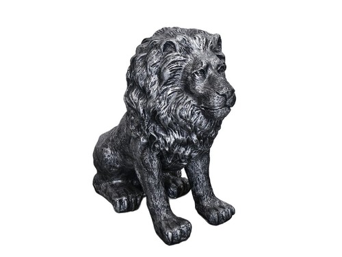 Sitzender löwe gartenfigur - sitzender,