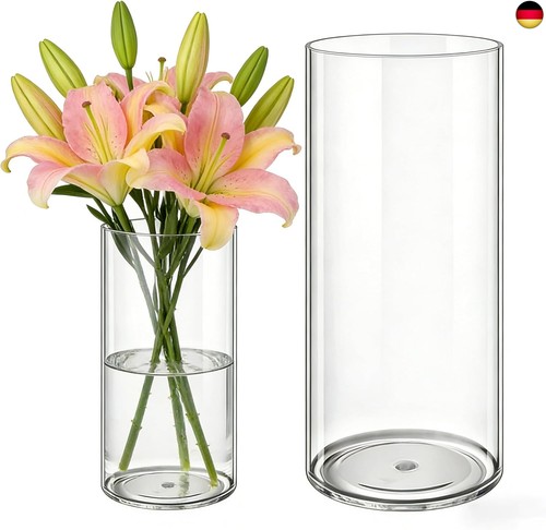Acryl blumenvase teiliges - acryl,