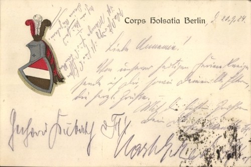 Studentika corps holsatia - studentika,