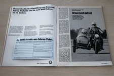 Motorrad 04/1985 MZ ETZ 250 Gespann Carell mit 21PS im TEST auf 3 Seiten