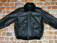 *REDSKINS VINTAGE FLIEGER PILOTEN LEDERJACKE*TYPE B32*SCHWARZ*GR: XXL*TIP TOP