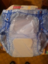 AB DL Windelhose Art wie Suprima Mit Windelhalter und Spreizt Keil Windel M -XXL