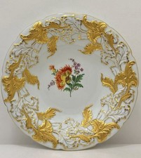 Meissen prunkteller mit - meissen,