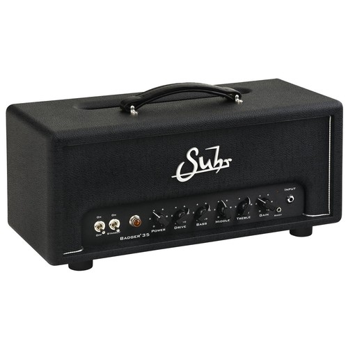 Suhr badger head mkii black - suhr, 35