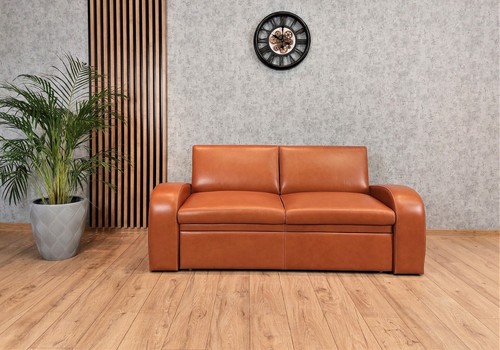 Echtleder 5er sofa - 2,5er,