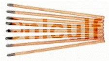 Kohleelektroden 9,5 x 305 spitz pointed bis 600A verkupfert für Fugenhobler
