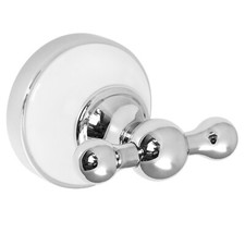 Welfenstein Nostalgie 2er Handtuchhaken Retro Handtuchhalterung Halter D7-02