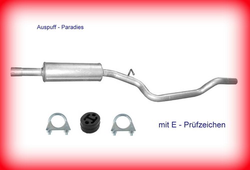 Mittelschalldämpfer auspuff - mittelschalldämpfer,