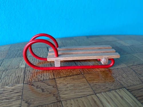 Schlitten caco puppenstube - caco,