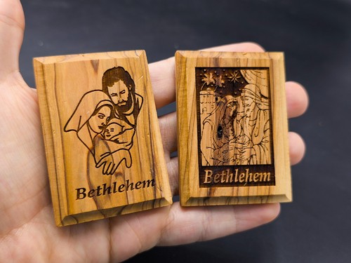 Stück bethlehem olivenholz - bethlehem,
