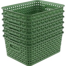 6er Set Grün Kunststoff