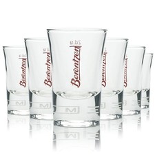 6x Berentzen Likör Glas Shot