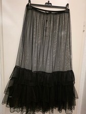 AMANDINE Tüll Volant Rock 44