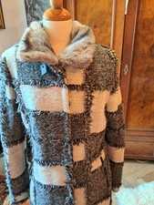 Wollmantel von Biba grau gr. 34 neu