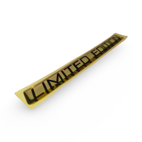 Limited edition gel aufkleber - edition,