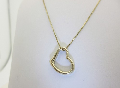 14k gold herz anhänger - 14k,