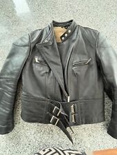 Damen HARRO RENNWESTE MOTORRADJACKE MOTORRADLEDERJACKE Gr-44