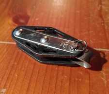 Schiffsblock  Jollenblock Yachtblock 1-scheibig 7 cm Kunststoff Edelstahl #30