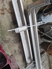 Auffahrrampe Aluminium, Motorrad 210x23 + 1 Befestigungsschien dto.  Wohnmobile