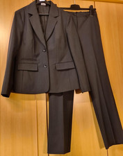 Damen Business-Anzug (2tlg. Sakko+Hose), Farbe: schwarz, Gr. 38, neu/ungetr.