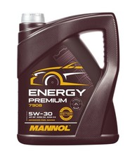 5 Liter MANNOL Energy Premium 5W-30 Motoröl API SN/CH-4 ACEA C2 C3 GM dexos2