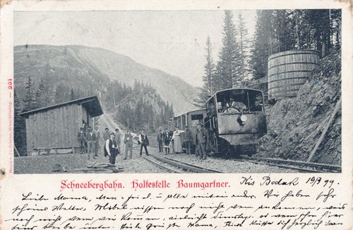 Schneebergbahn 1899
