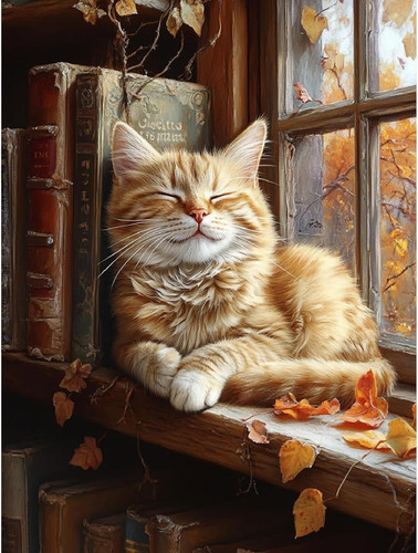 Katze malen nach - katze,