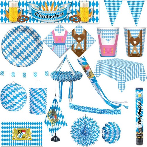 Oktoberfest deko party set - deko,