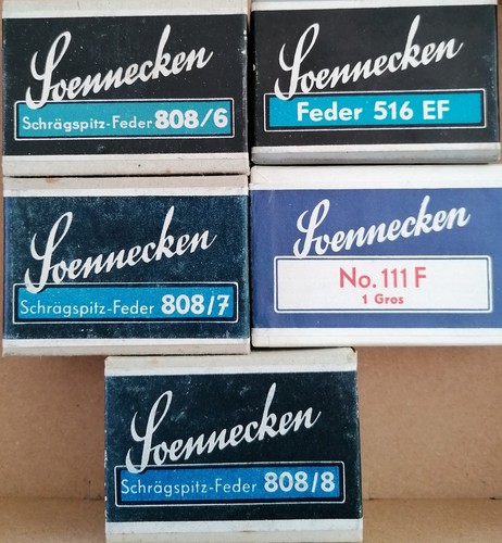 Verschiedene schreibfedern - verschiedene,