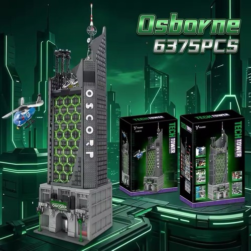 Oscorp tower klemmbausteine - tower,