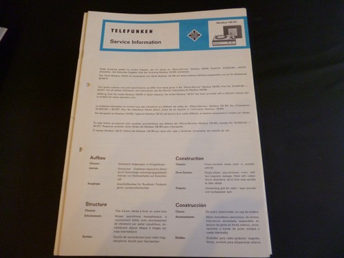 Original service manual - service,