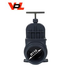 VDL Zugschieber Ø 110 mm PVC