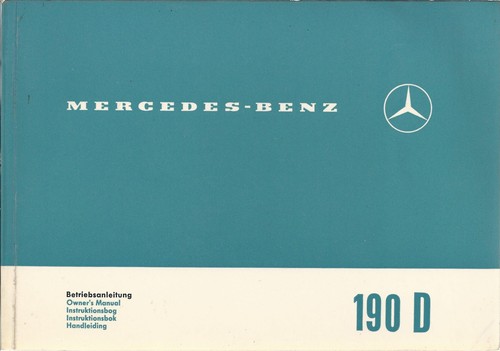 Mercedes 110 190 d - mercedes, w